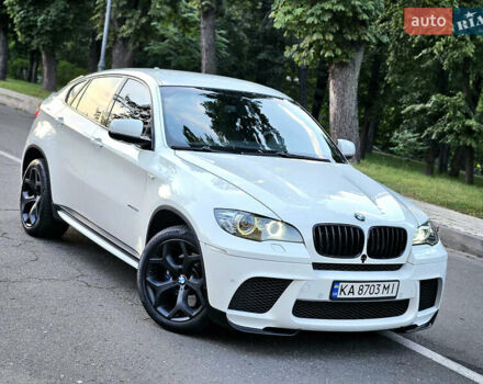 Белый БМВ Х6, объемом двигателя 4.39 л и пробегом 175 тыс. км за 13300 $, фото 1 на Automoto.ua