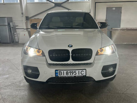 Белый БМВ Х6, объемом двигателя 4.39 л и пробегом 91 тыс. км за 18500 $, фото 1 на Automoto.ua