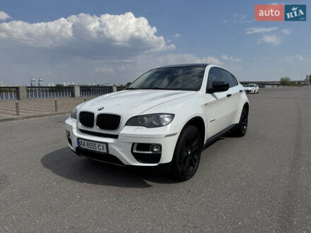 БМВ Х6 2013 в Киеве на Automoto.ua Белый БМВ Х6, объемом двигателя 3 л и пробегом 216 тыс. км за 23900 $, фото 1 на Automoto.ua