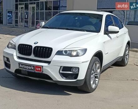 Белый БМВ Х6, объемом двигателя 3 л и пробегом 170 тыс. км за 19490 $, фото 1 на Automoto.ua