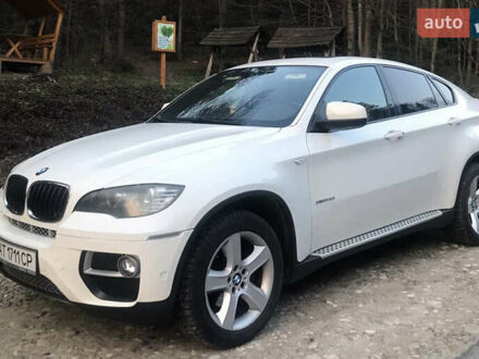 Белый БМВ Х6, объемом двигателя 3 л и пробегом 163 тыс. км за 28500 $, фото 1 на Automoto.ua