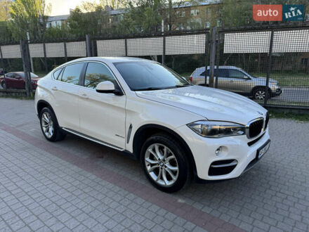 БМВ Х6 2016 в Запорожье на Automoto.ua Белый БМВ Х6, объемом двигателя 3 л и пробегом 200 тыс. км за 29900 $, фото 1 на Automoto.ua