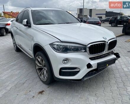Белый БМВ Х6, объемом двигателя 3 л и пробегом 237 тыс. км за 21500 $, фото 1 на Automoto.ua