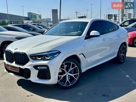 БМВ Х6 2021 в Киеве на Automoto.ua Белый БМВ Х6, объемом двигателя 2.99 л и пробегом 44 тыс. км за 78700 $, фото 1 на Automoto.ua