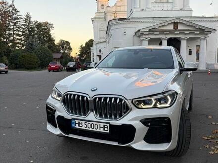 Белый БМВ Х6, объемом двигателя 2.99 л и пробегом 61 тыс. км за 72000 $, фото 1 на Automoto.ua