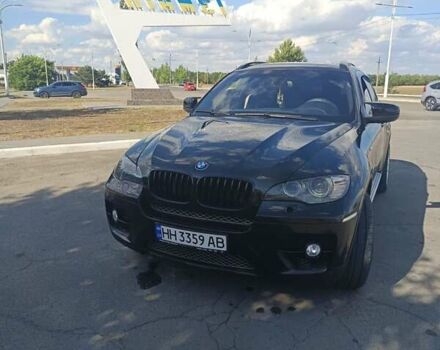 Черный БМВ Х6, объемом двигателя 3 л и пробегом 133 тыс. км за 12800 $, фото 10 на Automoto.ua
