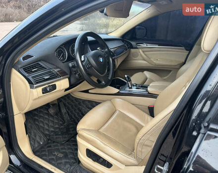 Чорний БМВ Х6, об'ємом двигуна 3 л та пробігом 225 тис. км за 15900 $, фото 12 на Automoto.ua