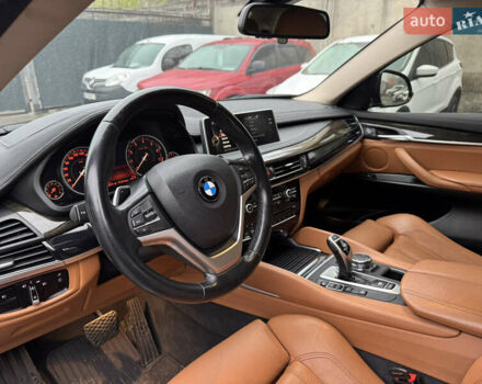 Чорний БМВ Х6, об'ємом двигуна 3 л та пробігом 87 тис. км за 26500 $, фото 19 на Automoto.ua
