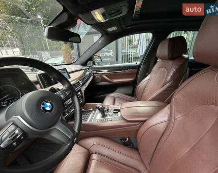 БМВ Х6 2017 в Виннице на Automoto.ua Черный БМВ Х6, объемом двигателя 2.99 л и пробегом 217 тыс. км за 43000 $, фото 25 на Automoto.ua