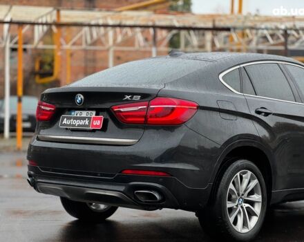 Черный БМВ Х6, объемом двигателя 3 л и пробегом 104 тыс. км за 35490 $, фото 12 на Automoto.ua