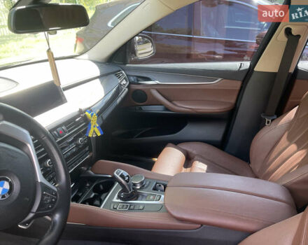 Чорний БМВ Х6, об'ємом двигуна 3 л та пробігом 160 тис. км за 39900 $, фото 8 на Automoto.ua