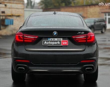 Черный БМВ Х6, объемом двигателя 3 л и пробегом 104 тыс. км за 35490 $, фото 10 на Automoto.ua