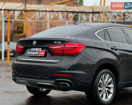 Черный БМВ Х6, объемом двигателя 3 л и пробегом 104 тыс. км за 35490 $, фото 12 на Automoto.ua
