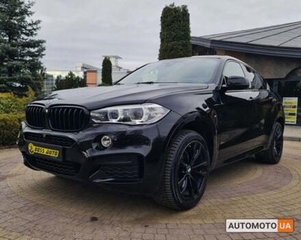 Черный БМВ Х6, объемом двигателя 3 л и пробегом 100 тыс. км за 51900 $, фото 2 на Automoto.ua