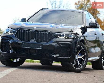 Черный БМВ Х6, объемом двигателя 3 л и пробегом 48 тыс. км за 86750 $, фото 14 на Automoto.ua