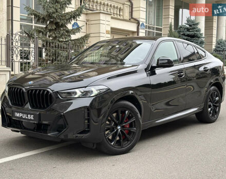 Черный БМВ Х6, объемом двигателя 3 л и пробегом 46 тыс. км за 103900 $, фото 1 на Automoto.ua