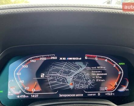 Чорний БМВ Х6, об'ємом двигуна 2.99 л та пробігом 17 тис. км за 108000 $, фото 17 на Automoto.ua