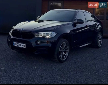 Черный БМВ Х6, объемом двигателя 3 л и пробегом 160 тыс. км за 30000 $, фото 1 на Automoto.ua