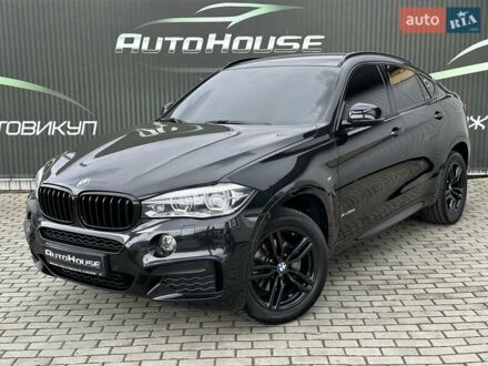 БМВ Х6 2016 в Виннице на Automoto.ua Черный БМВ Х6, объемом двигателя 2.99 л и пробегом 143 тыс. км за 41500 $, фото 1 на Automoto.ua