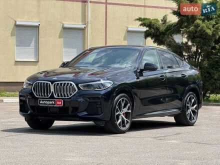 Черный БМВ Х6, объемом двигателя 3 л и пробегом 74 тыс. км за 81900 $, фото 1 на Automoto.ua