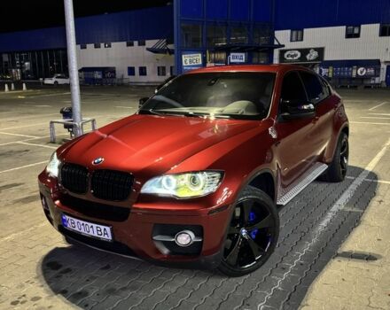 Красный БМВ Х6, объемом двигателя 3 л и пробегом 220 тыс. км за 16000 $, фото 3 на Automoto.ua