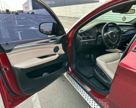 Красный БМВ Х6, объемом двигателя 3 л и пробегом 220 тыс. км за 16000 $, фото 17 на Automoto.ua