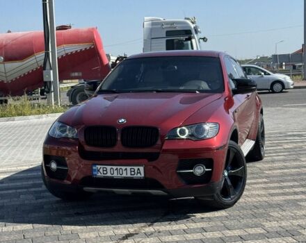 Красный БМВ Х6, объемом двигателя 3 л и пробегом 220 тыс. км за 16000 $, фото 8 на Automoto.ua