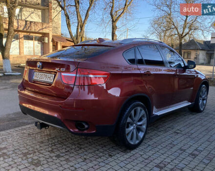 Красный БМВ Х6, объемом двигателя 3 л и пробегом 240 тыс. км за 15000 $, фото 4 на Automoto.ua