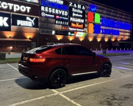 Красный БМВ Х6, объемом двигателя 3 л и пробегом 220 тыс. км за 16000 $, фото 6 на Automoto.ua