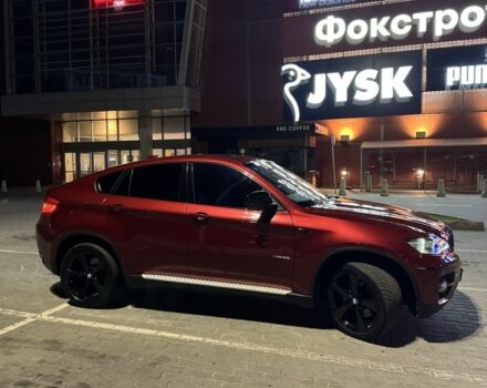 Красный БМВ Х6, объемом двигателя 3 л и пробегом 220 тыс. км за 16000 $, фото 2 на Automoto.ua