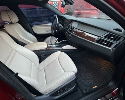 Красный БМВ Х6, объемом двигателя 3 л и пробегом 220 тыс. км за 16000 $, фото 13 на Automoto.ua