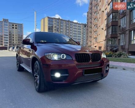 Красный БМВ Х6, объемом двигателя 3 л и пробегом 187 тыс. км за 12999 $, фото 1 на Automoto.ua