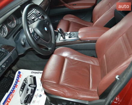 Красный БМВ Х6, объемом двигателя 3 л и пробегом 249 тыс. км за 15900 $, фото 13 на Automoto.ua