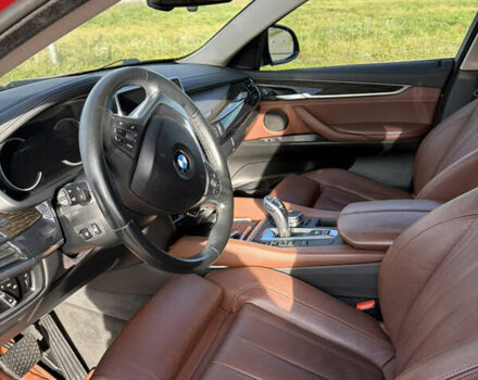 Красный БМВ Х6, объемом двигателя 2.99 л и пробегом 111 тыс. км за 40500 $, фото 15 на Automoto.ua