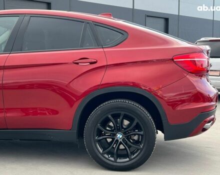 Красный БМВ Х6, объемом двигателя 3 л и пробегом 112 тыс. км за 41390 $, фото 12 на Automoto.ua