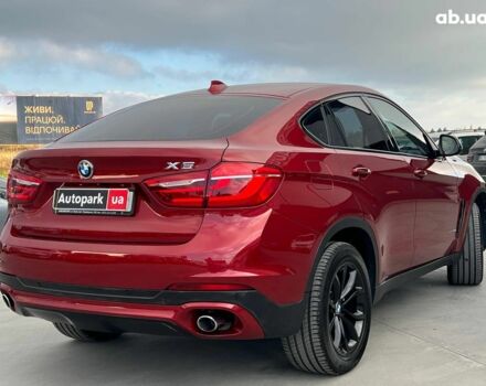 Красный БМВ Х6, объемом двигателя 3 л и пробегом 112 тыс. км за 41390 $, фото 7 на Automoto.ua