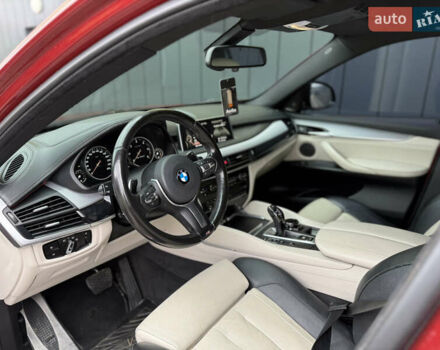 Красный БМВ Х6, объемом двигателя 2.99 л и пробегом 159 тыс. км за 39950 $, фото 19 на Automoto.ua