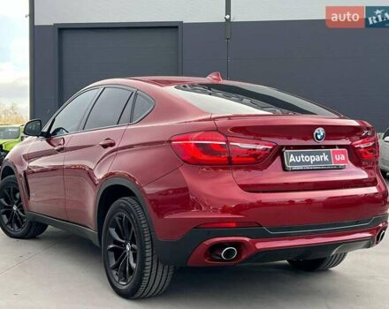 Красный БМВ Х6, объемом двигателя 3 л и пробегом 112 тыс. км за 41390 $, фото 9 на Automoto.ua