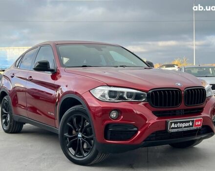 Красный БМВ Х6, объемом двигателя 3 л и пробегом 112 тыс. км за 41390 $, фото 2 на Automoto.ua