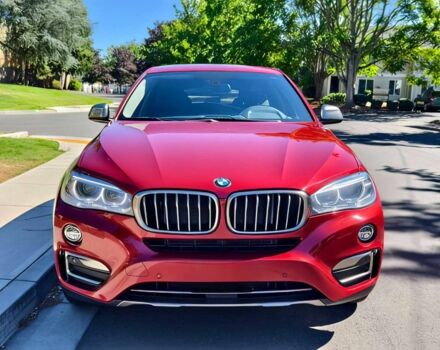 Красный БМВ Х6, объемом двигателя 3 л и пробегом 76 тыс. км за 7400 $, фото 1 на Automoto.ua