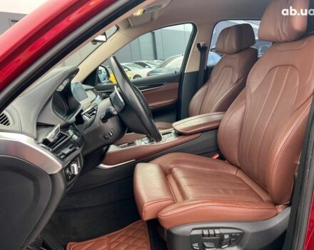 Красный БМВ Х6, объемом двигателя 3 л и пробегом 112 тыс. км за 41390 $, фото 17 на Automoto.ua