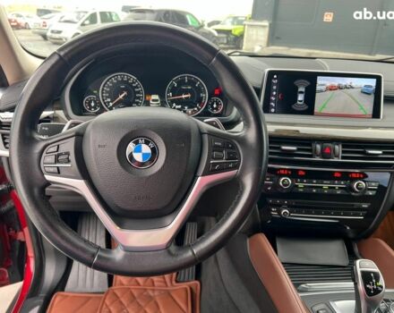 Красный БМВ Х6, объемом двигателя 3 л и пробегом 112 тыс. км за 41390 $, фото 22 на Automoto.ua