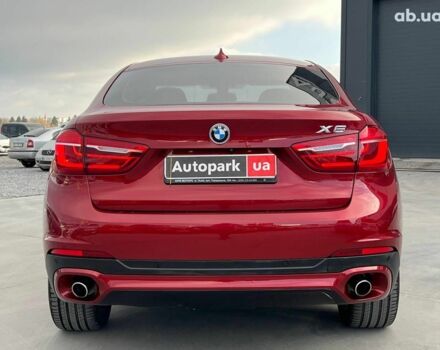 Красный БМВ Х6, объемом двигателя 3 л и пробегом 112 тыс. км за 41390 $, фото 8 на Automoto.ua