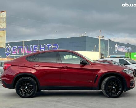 Красный БМВ Х6, объемом двигателя 3 л и пробегом 112 тыс. км за 41390 $, фото 5 на Automoto.ua