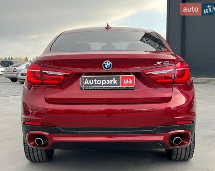 Красный БМВ Х6, объемом двигателя 3 л и пробегом 112 тыс. км за 41390 $, фото 8 на Automoto.ua