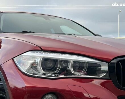 Красный БМВ Х6, объемом двигателя 3 л и пробегом 112 тыс. км за 41390 $, фото 3 на Automoto.ua