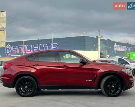 Красный БМВ Х6, объемом двигателя 3 л и пробегом 112 тыс. км за 41390 $, фото 5 на Automoto.ua