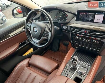 Красный БМВ Х6, объемом двигателя 3 л и пробегом 112 тыс. км за 41390 $, фото 41 на Automoto.ua