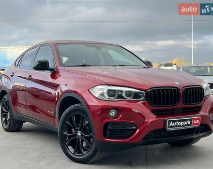 Красный БМВ Х6, объемом двигателя 3 л и пробегом 112 тыс. км за 41390 $, фото 2 на Automoto.ua