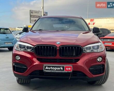 Красный БМВ Х6, объемом двигателя 3 л и пробегом 112 тыс. км за 41390 $, фото 1 на Automoto.ua